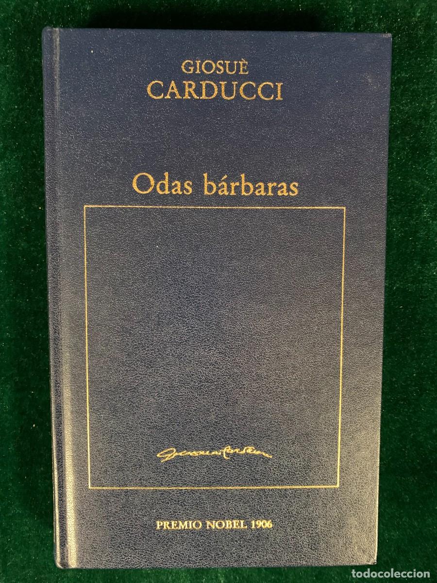 Libros de segunda mano: LIBROS; ODAS BARBARAS - GIOSU&Eacute; CARDUCCI - Foto 1