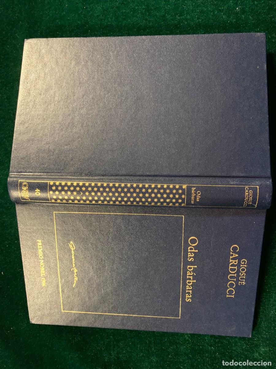 Libros de segunda mano: LIBROS; ODAS BARBARAS - GIOSU&Eacute; CARDUCCI - Foto 2