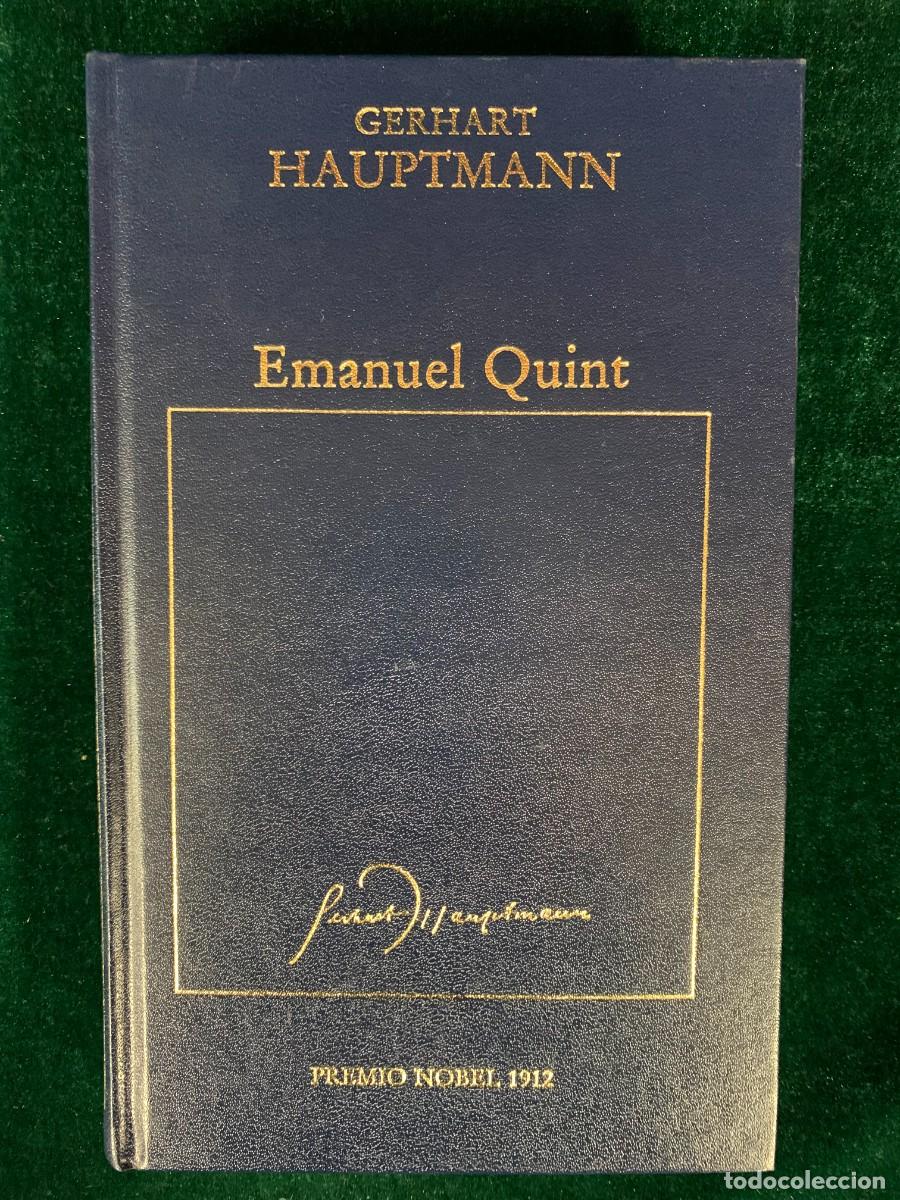 Libros de segunda mano: LIBROS; EMANUEL QUINT - GERHART HAUPTMANN - Foto 1