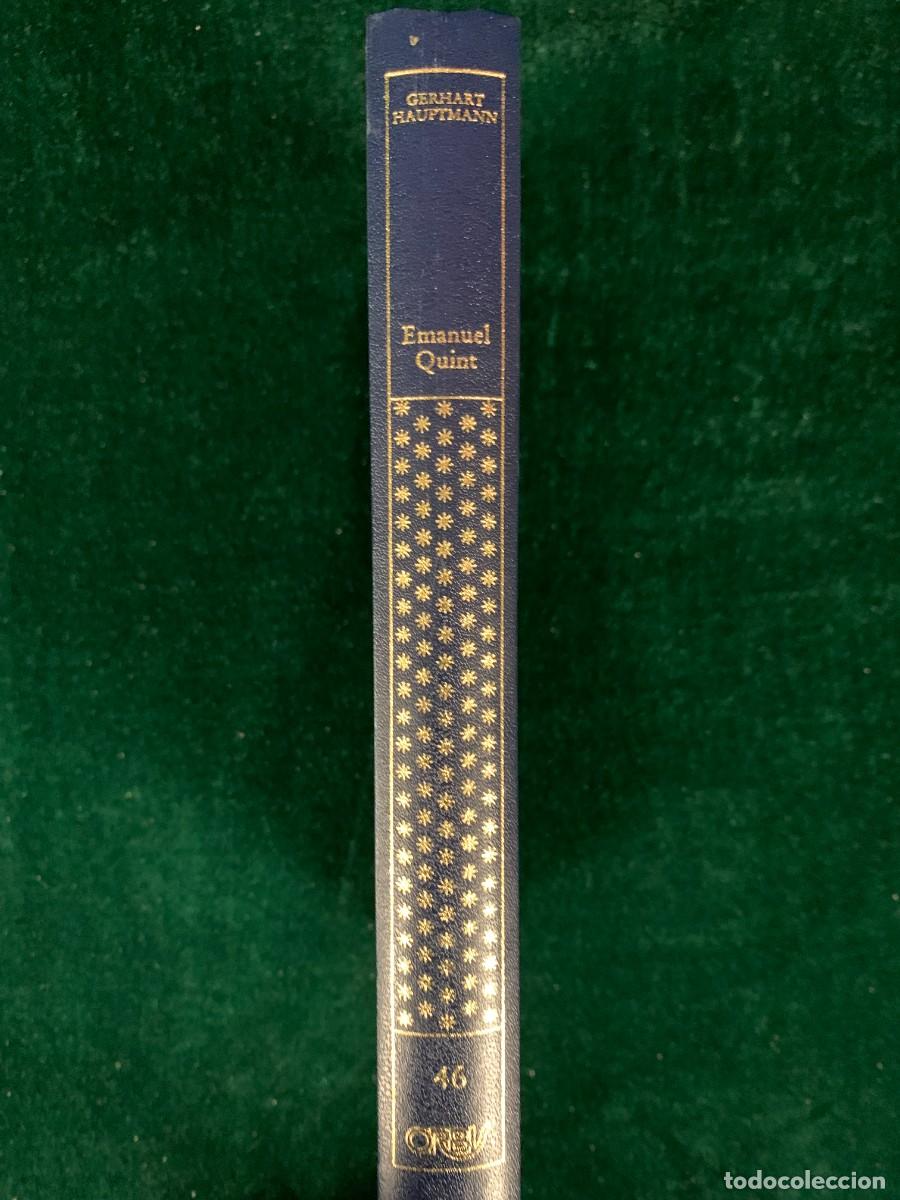 Libros de segunda mano: LIBROS; EMANUEL QUINT - GERHART HAUPTMANN - Foto 3