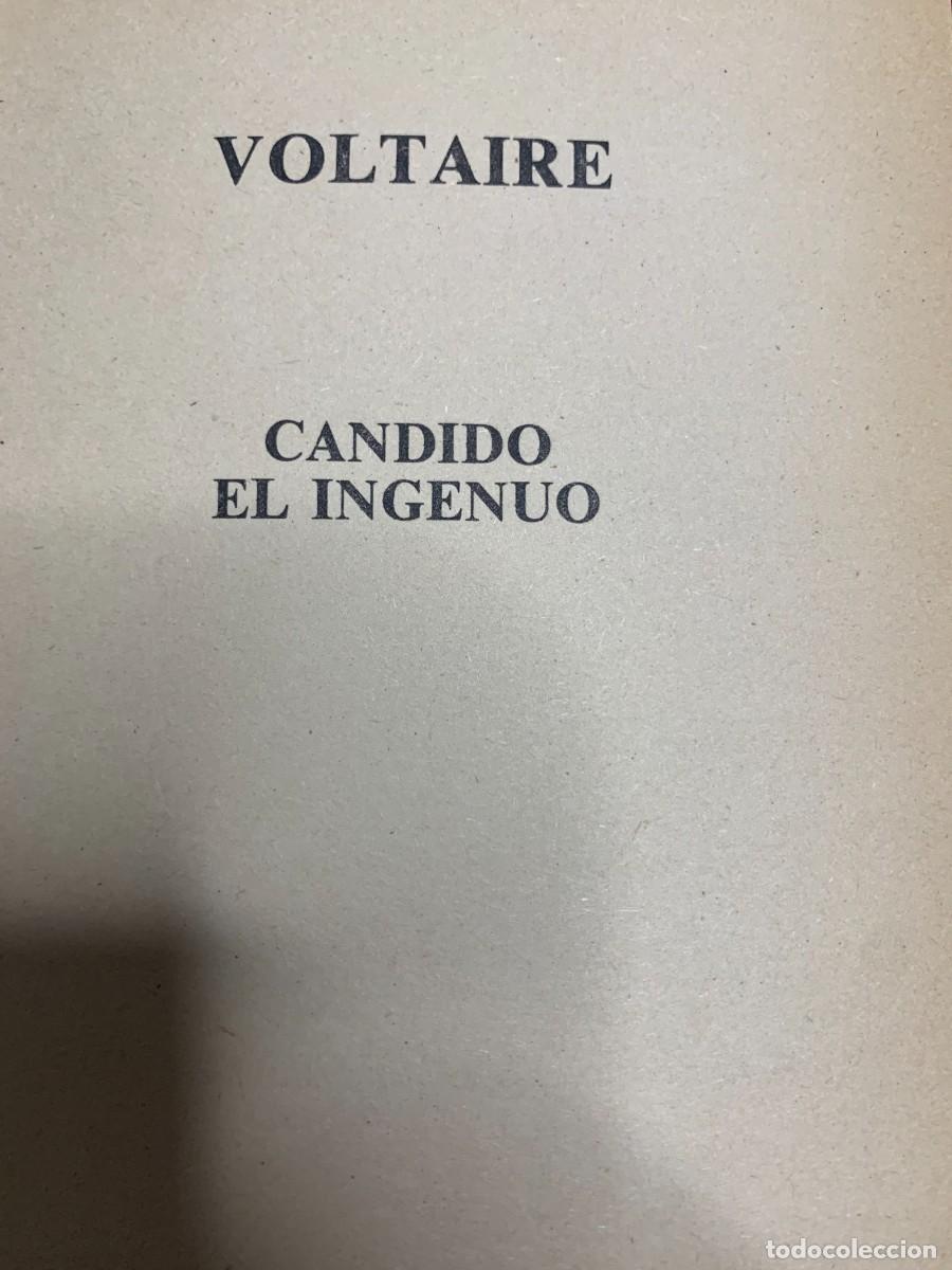 Libros de segunda mano: LIBROS; &laquo;C&Aacute;NDIDO - EL INGENUO&raquo; VOLTAIRE. - Foto 5