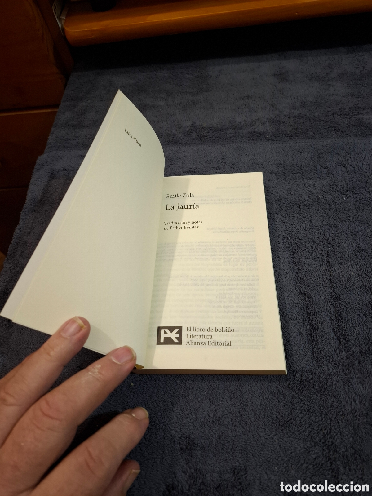 Libros de segunda mano: L15. La Jaur&iacute;a - &Eacute;mile Zola 2007. - Foto 6
