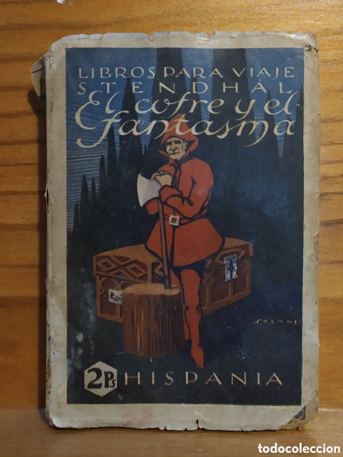 Libros de segunda mano: Miniatura - Stendhal, El cofre y el fantasma - Biblioteca Hispania - Foto 1