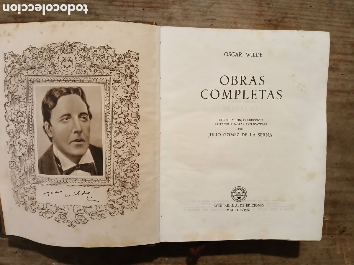 Libros de segunda mano: Obras Completas. Oscar Wilde. Aguilar. - Foto 4