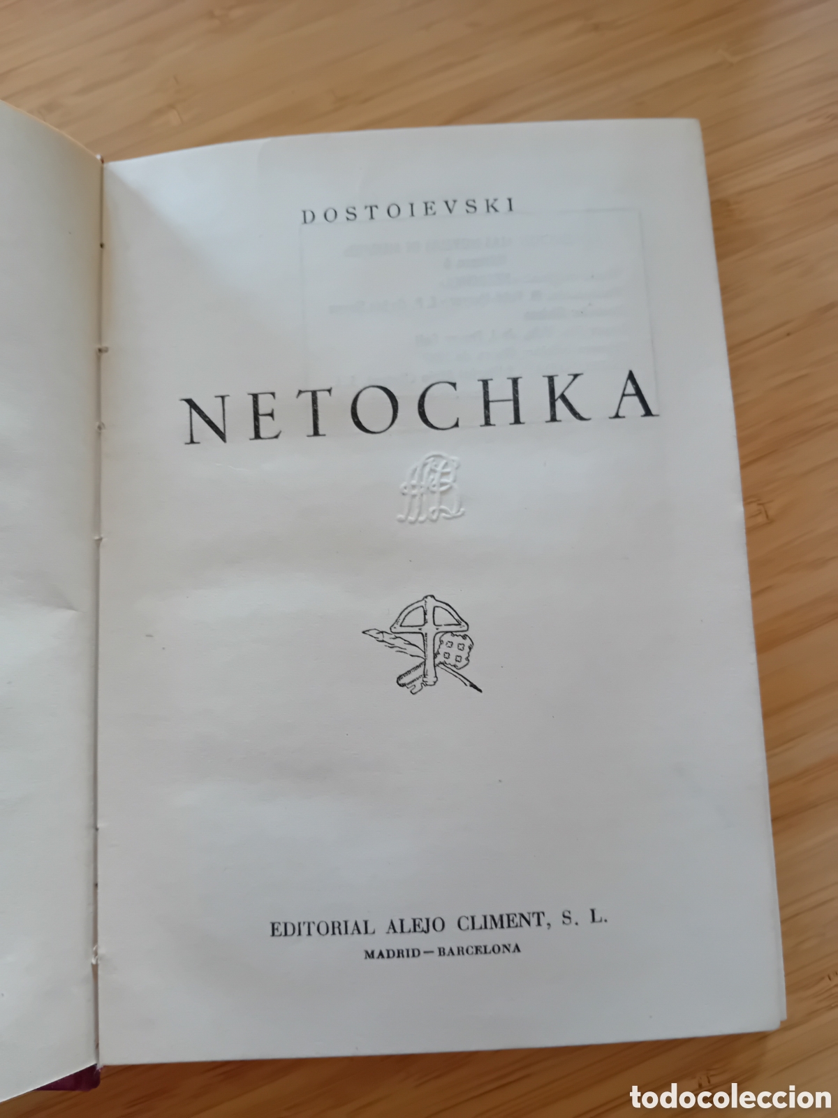 Libros de segunda mano: Netochka - Dostoievski (Alejo Climent 1947) - Foto 3