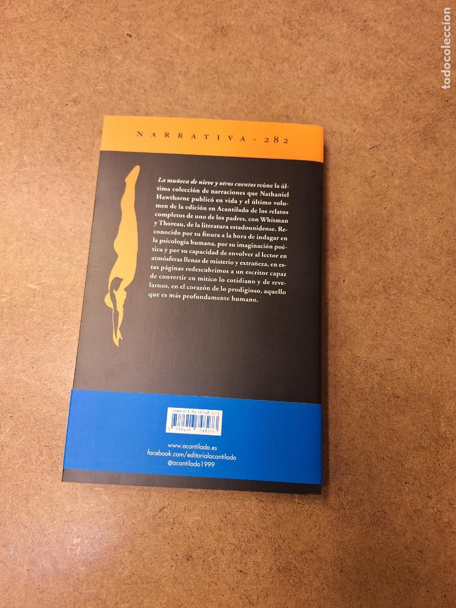 Libros de segunda mano: La mu&ntilde;eca de nieve y otros cuentos - Nathaniel Hawthorne - Foto 2