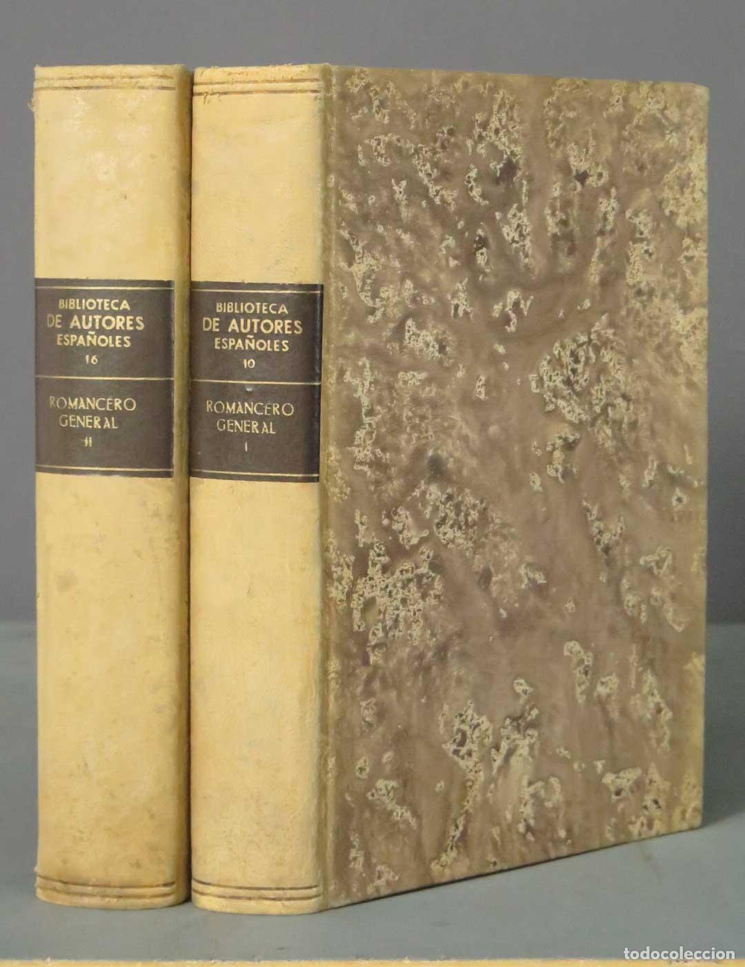 Libros de segunda mano: ROMANCERO GENERAL. ATLAS. 2 TOMOS 1945 - Foto 1