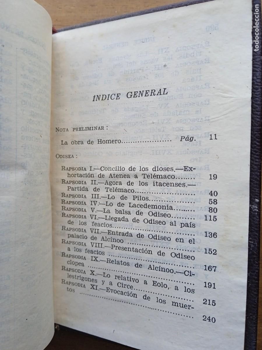 Libros de segunda mano: Homero Odisea Aguilar Crisol 1957 - Foto 8