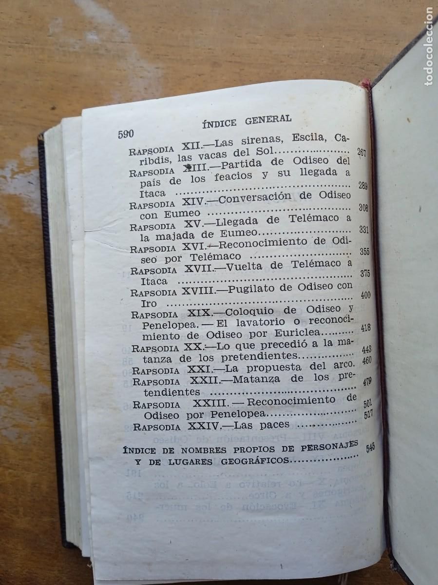 Libros de segunda mano: Homero Odisea Aguilar Crisol 1957 - Foto 9