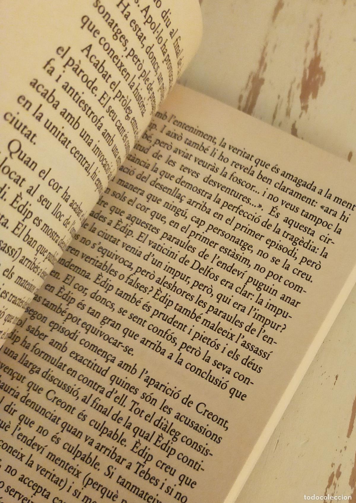 Libros de segunda mano: EDIP REI- SOFOCLES - CATALA - Foto 3