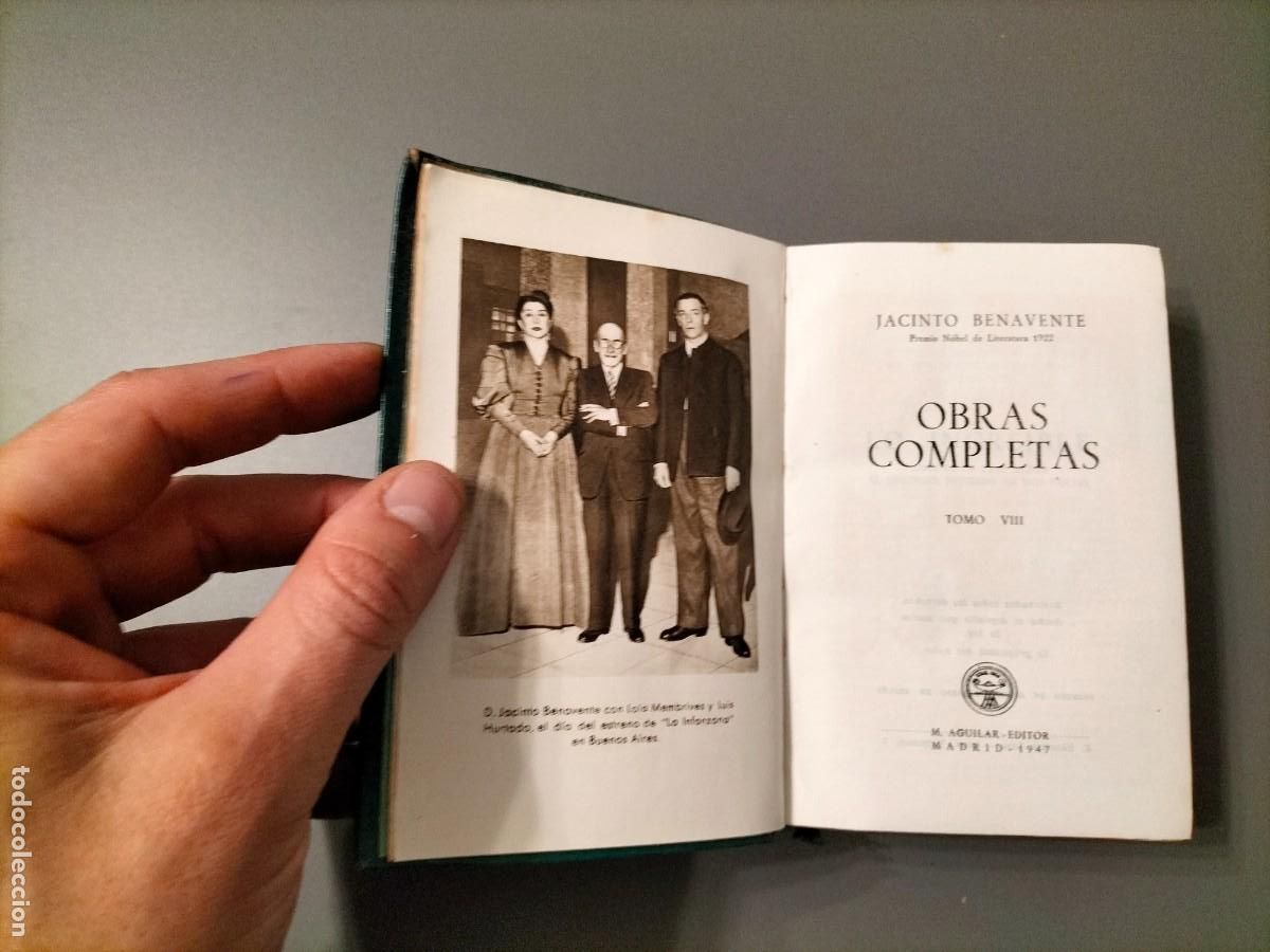 Libros de segunda mano: Obras completas VIII - Jacinto Benavente. Aguilar. Joya - Foto 5