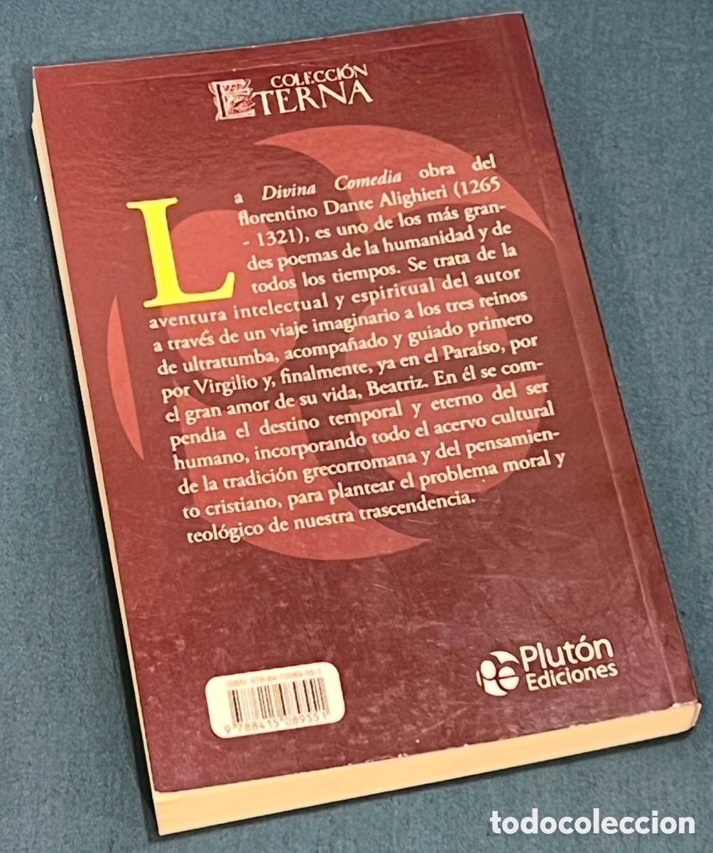 Libros de segunda mano: Libro. Dante Alighieri. &ldquo;Divina Comedia&rdquo;. Plut&oacute;n Ediciones. 2015. - Foto 2
