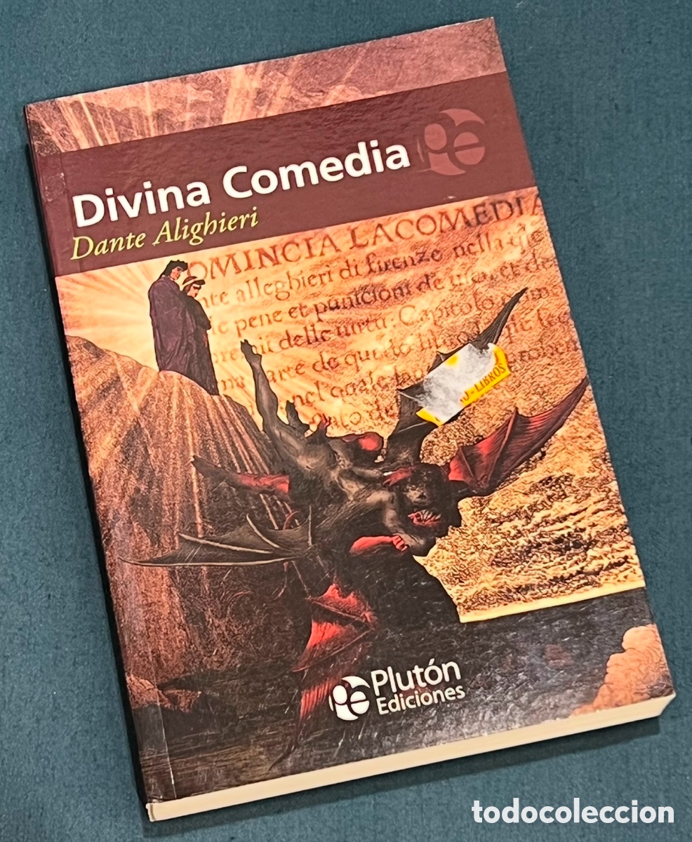 Libros de segunda mano: Libro. Dante Alighieri. &ldquo;Divina Comedia&rdquo;. Plut&oacute;n Ediciones. 2015. - Foto 1