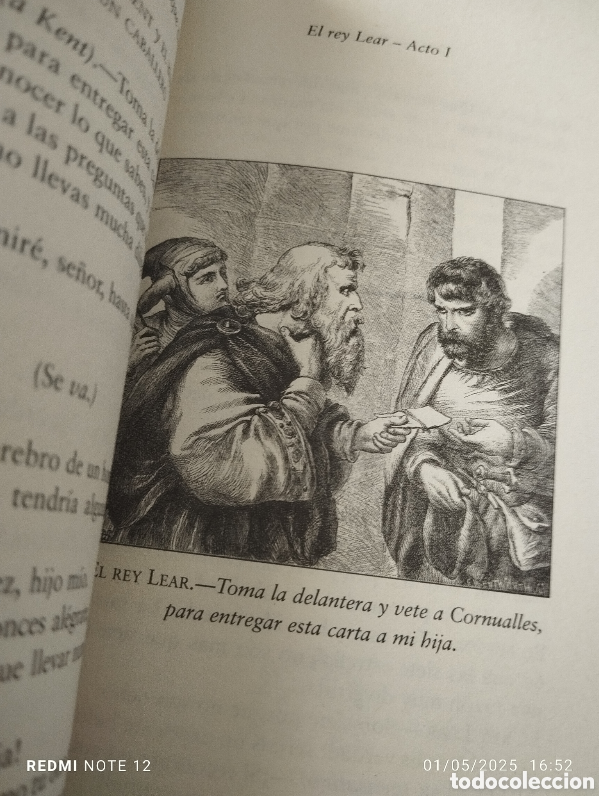 Libros de segunda mano: Shakespeare W.-El Rey Lear.Coleccion Obra completa de RBA.2003.Excelente. - Foto 8