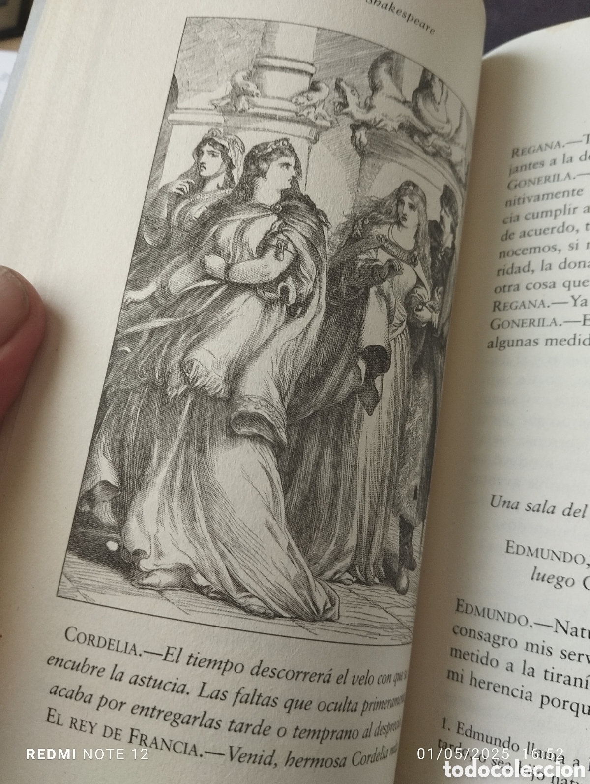 Libros de segunda mano: Shakespeare W.-El Rey Lear.Coleccion Obra completa de RBA.2003.Excelente. - Foto 10