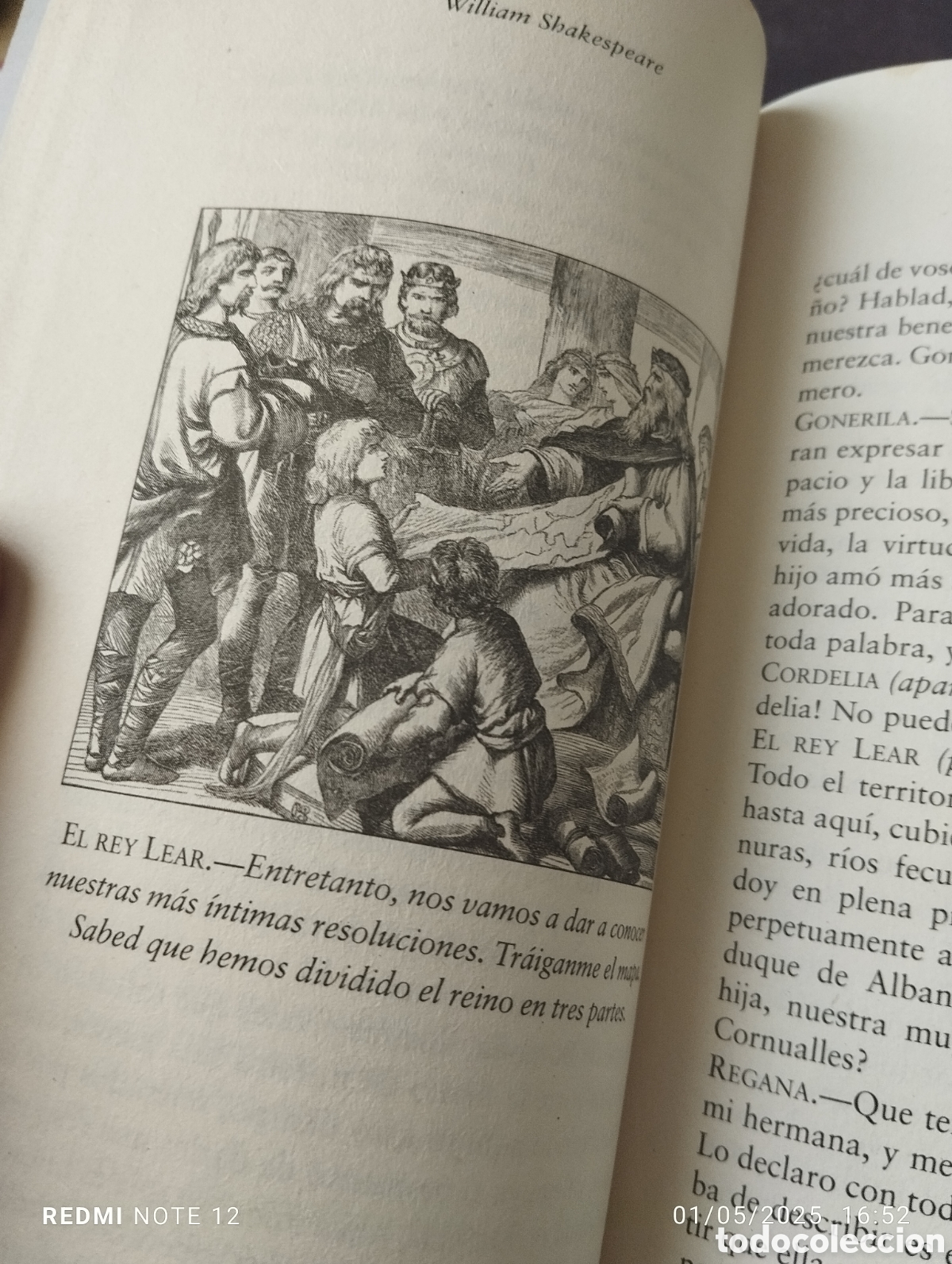 Libros de segunda mano: Shakespeare W.-El Rey Lear.Coleccion Obra completa de RBA.2003.Excelente. - Foto 11