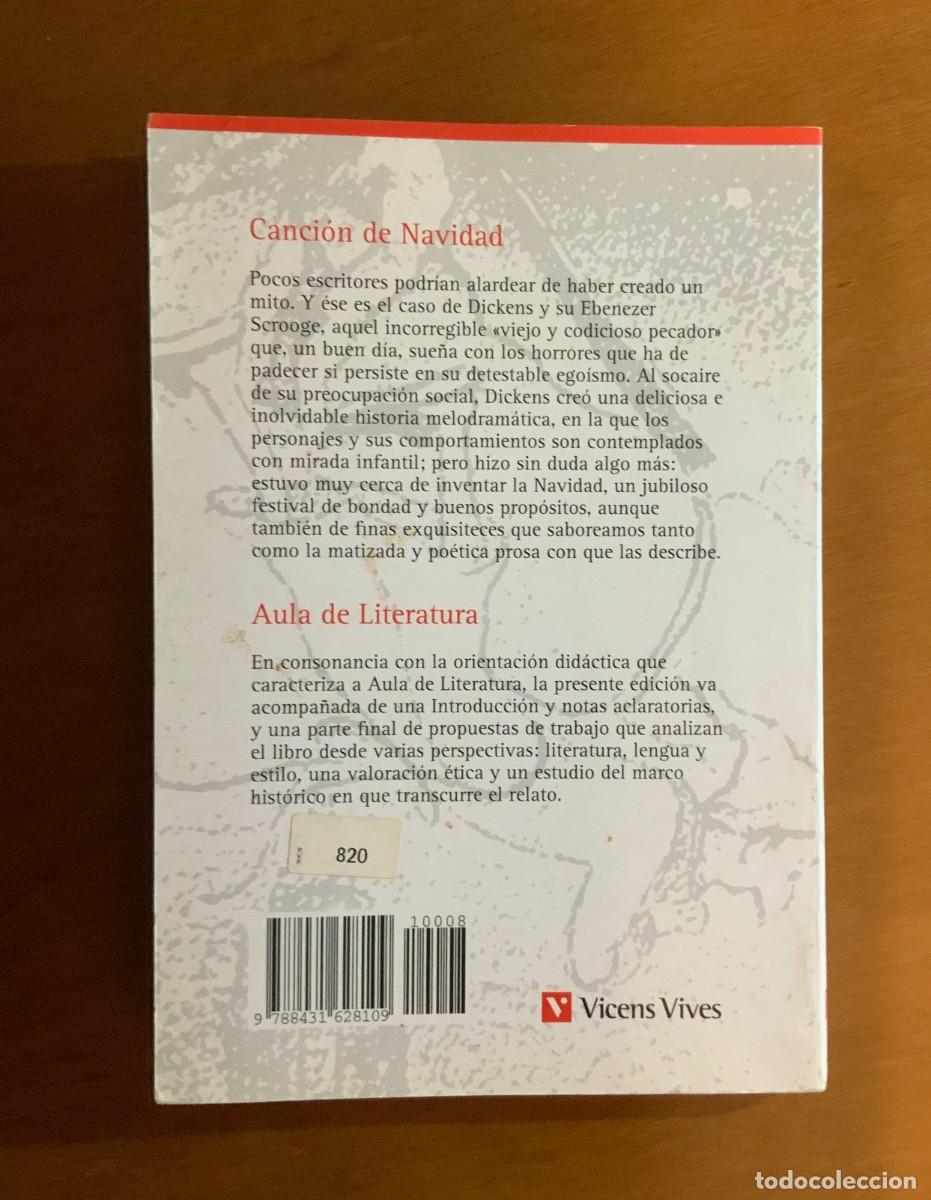 Libros de segunda mano: &rdquo;Canci&oacute;n de Navidad&rdquo; de Charles Dickens - Foto 3