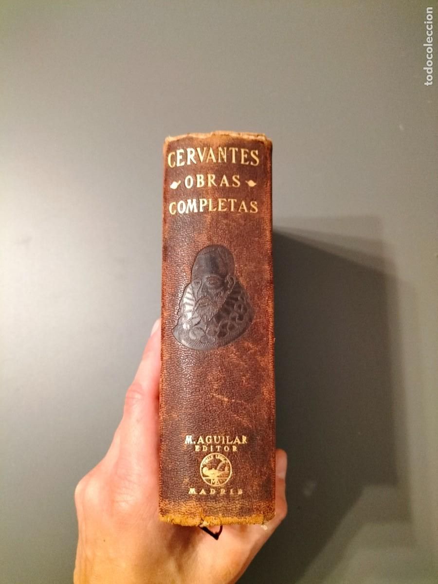Libros de segunda mano: Obras completas - Miguel de Cervantes. Aguilar 1943 - Foto 1