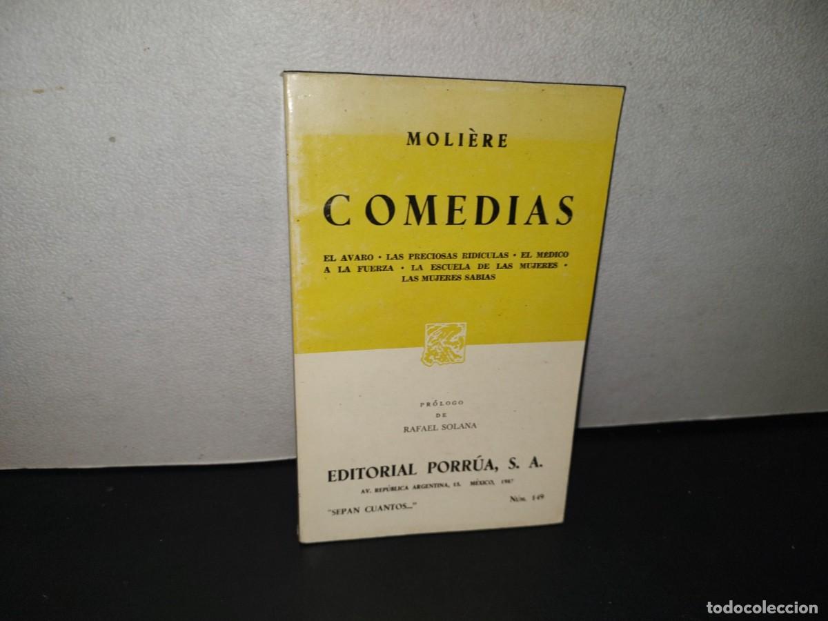 Libros de segunda mano: 148- MOLIERE. COMEDIAS - PORR&Uacute;A - Foto 1