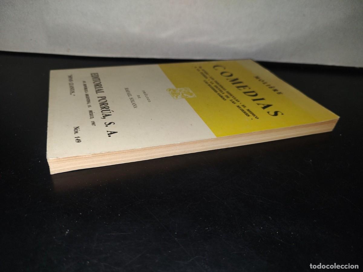 Libros de segunda mano: 148- MOLIERE. COMEDIAS - PORR&Uacute;A - Foto 3