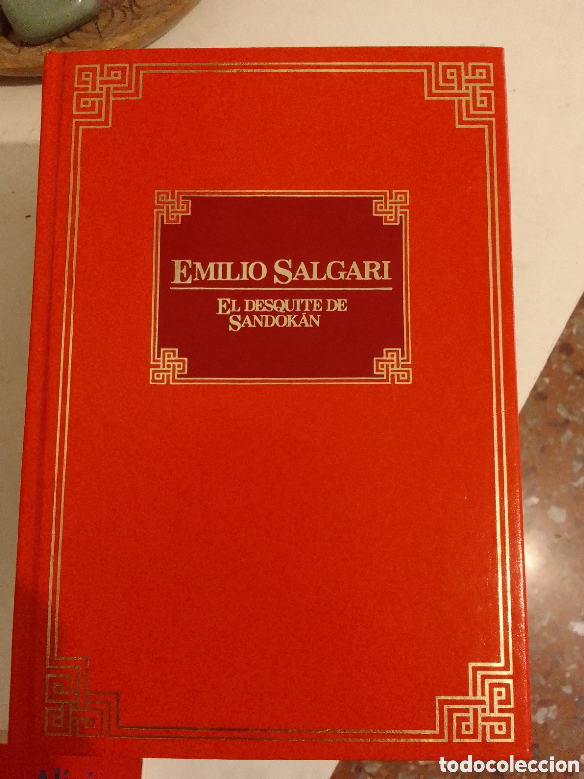 Libros de segunda mano: Emilio Salgari El desquite de Sandokan - Foto 1