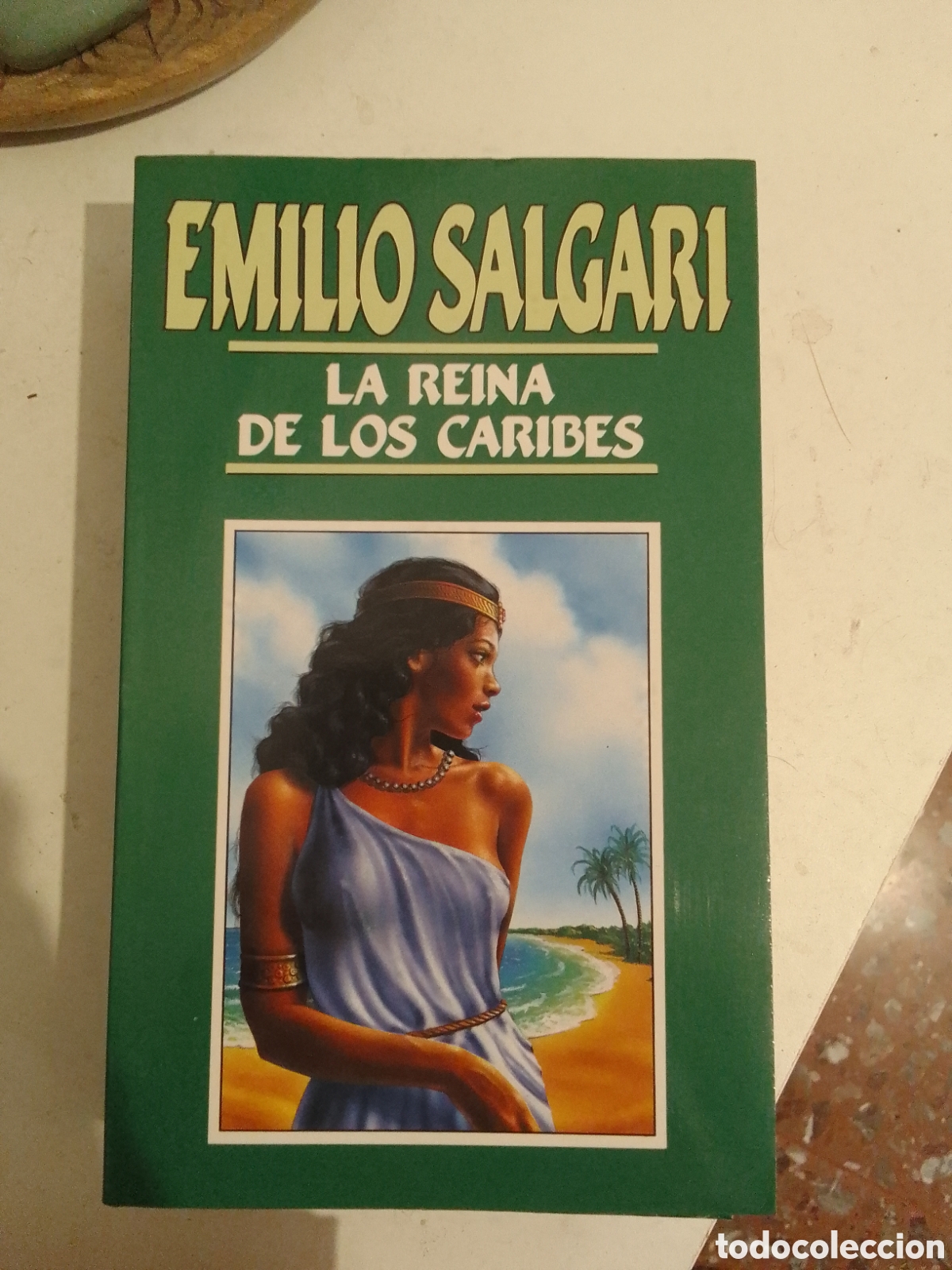Libros de segunda mano: Emilio Salgari La reina de los caribes - Foto 1