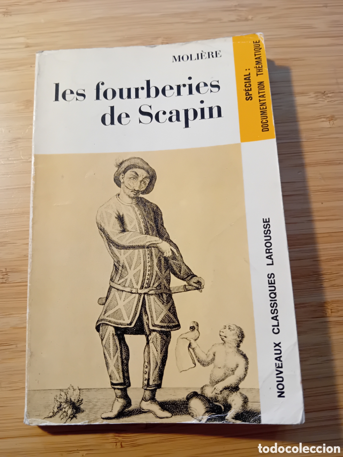 Libros de segunda mano: (franc&eacute;s) Les fourberies de Scapin - Moli&egrave;re (Librairie Larousse 1972) - Foto 1