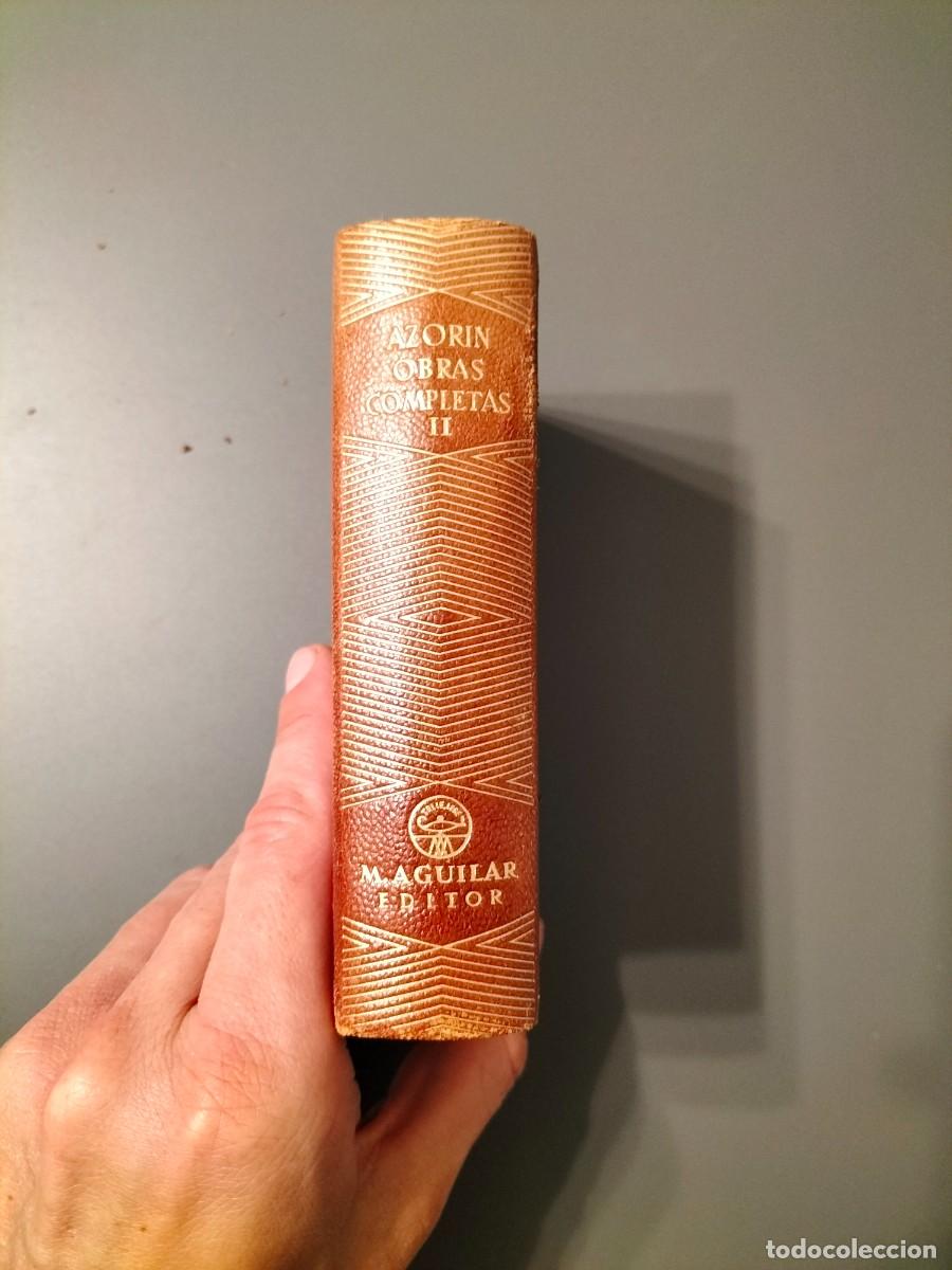 Libros de segunda mano: Obras completas II - Azor&iacute;n. Aguilar Joya 1947 - Foto 1