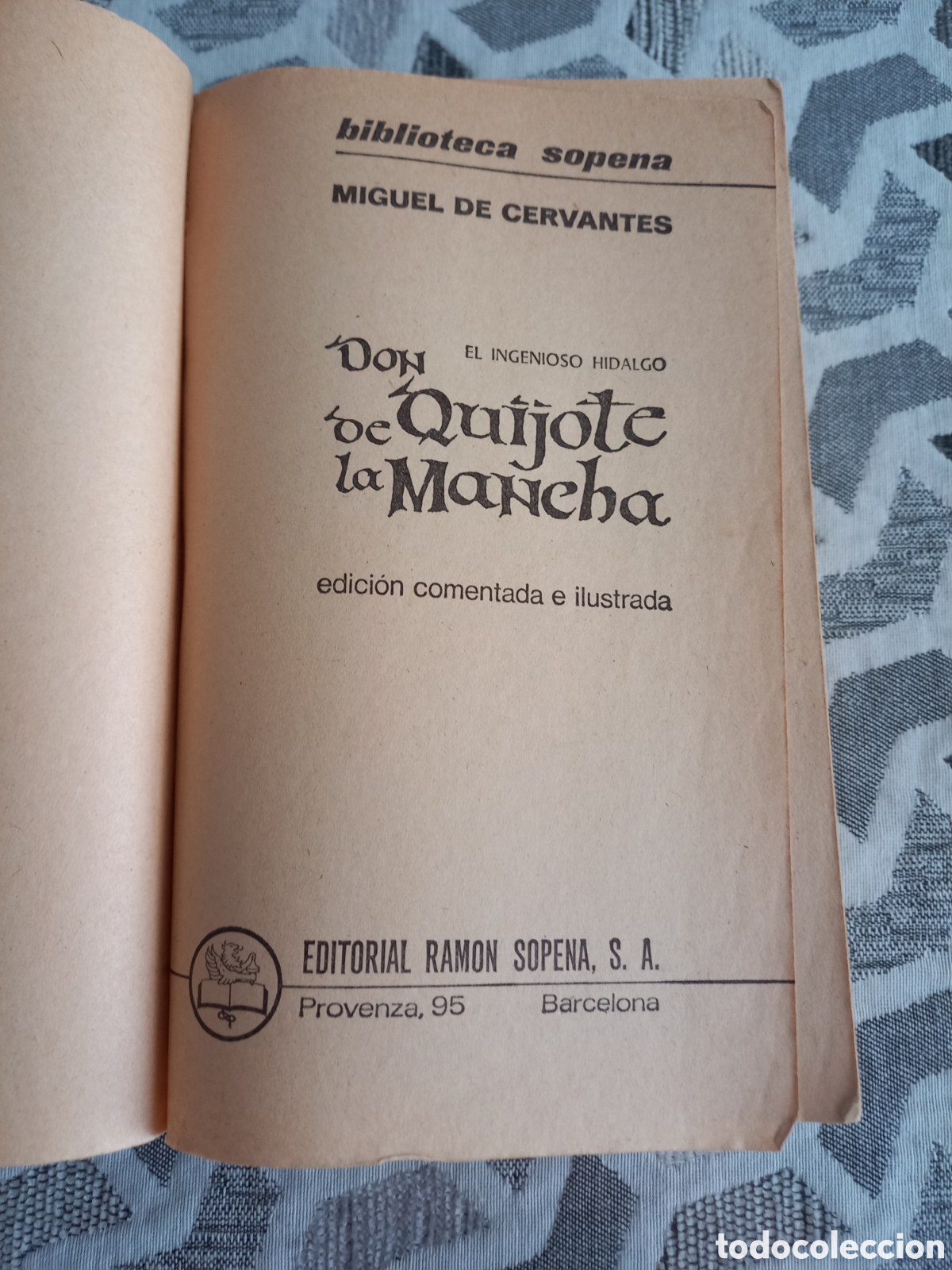 Libros de segunda mano: DON QUIJOTE . CERVANTES 1967 - Foto 2
