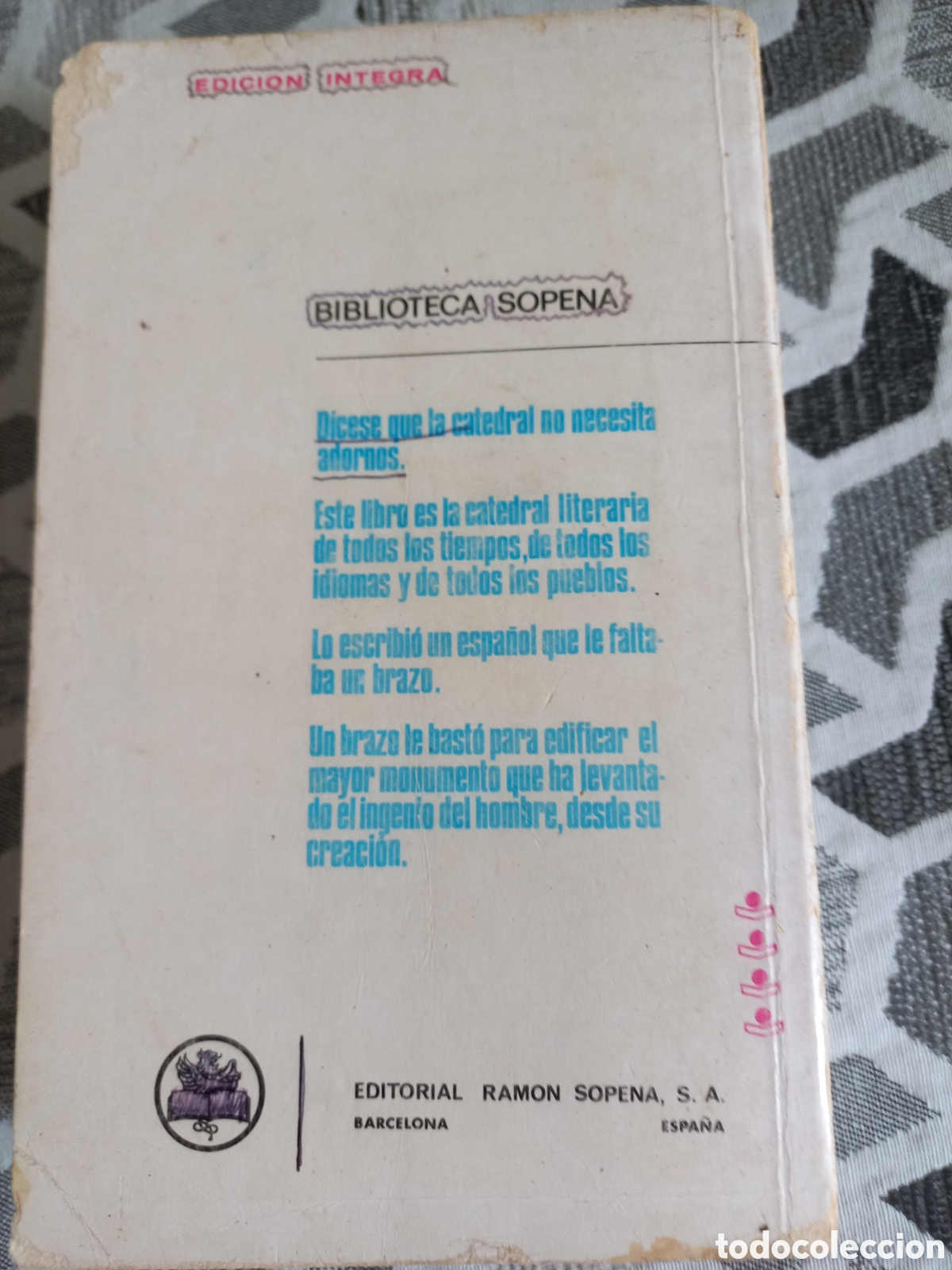 Libros de segunda mano: DON QUIJOTE . CERVANTES 1967 - Foto 4