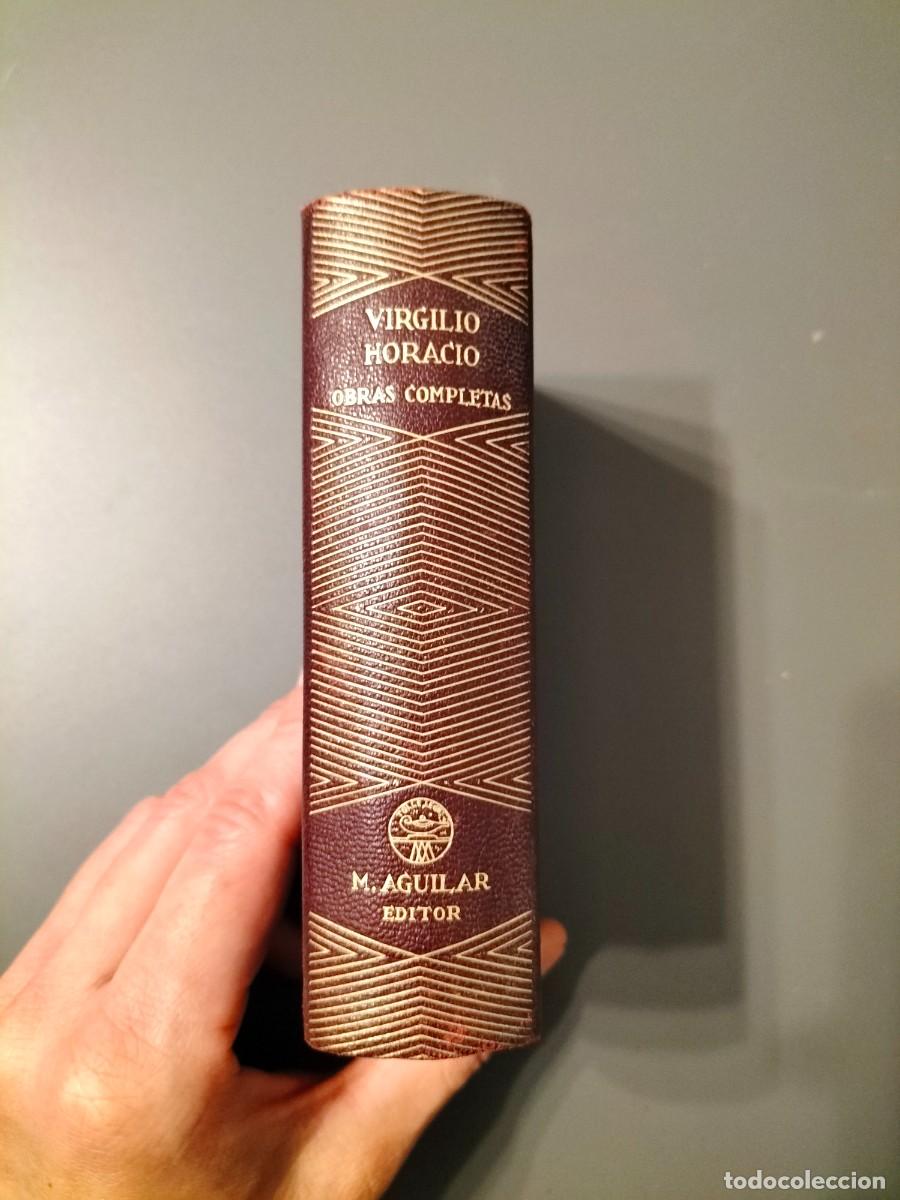 Libros de segunda mano: Obras completas - Virgilio Horacio. Aguilar 1941 - Foto 1