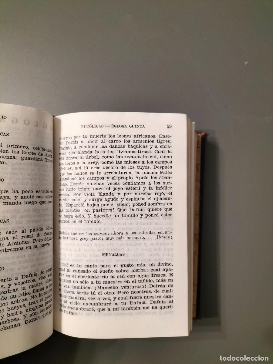 Libros de segunda mano: Obras completas - Virgilio Horacio. Aguilar 1941 - Foto 6
