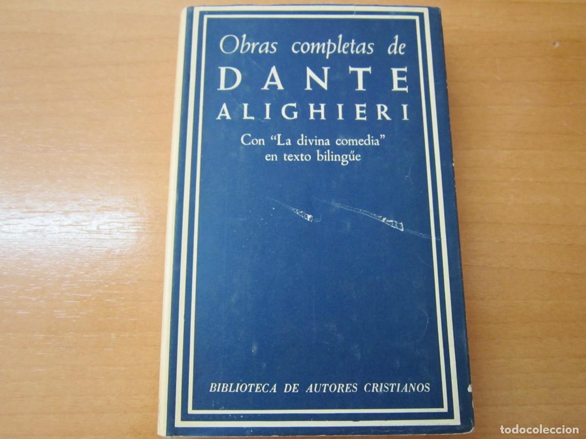 Libros de segunda mano: Obras completas de Dante Alighieri - Foto 1