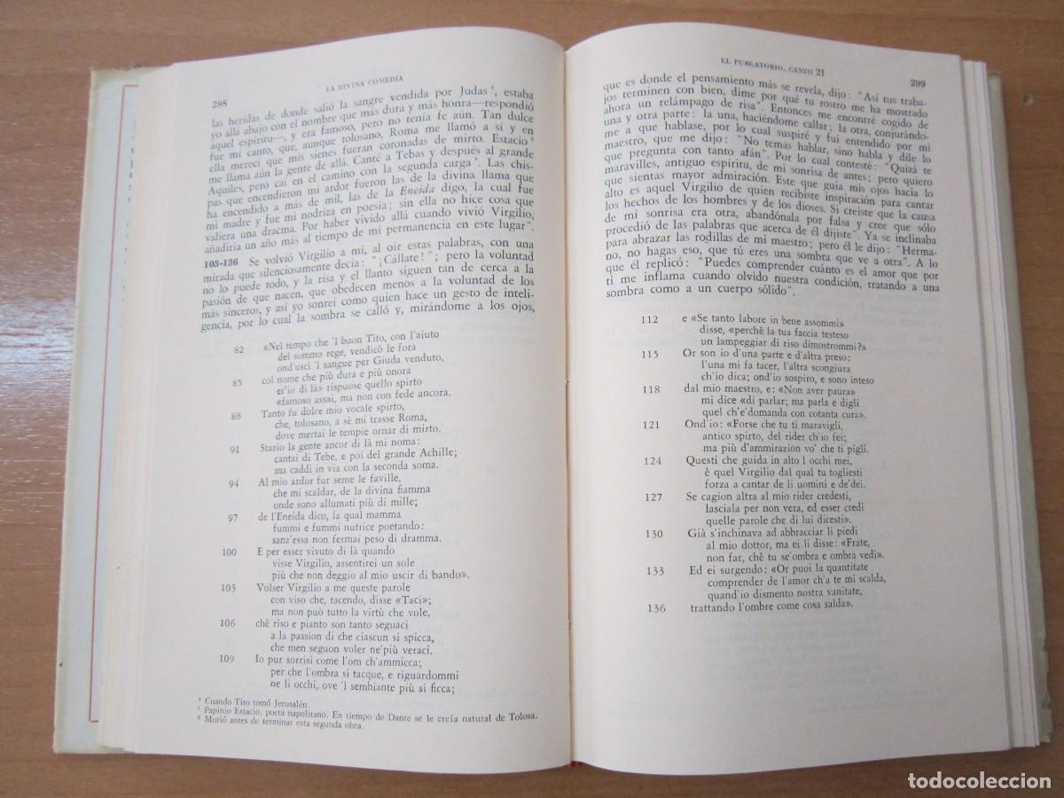 Libros de segunda mano: Obras completas de Dante Alighieri - Foto 3