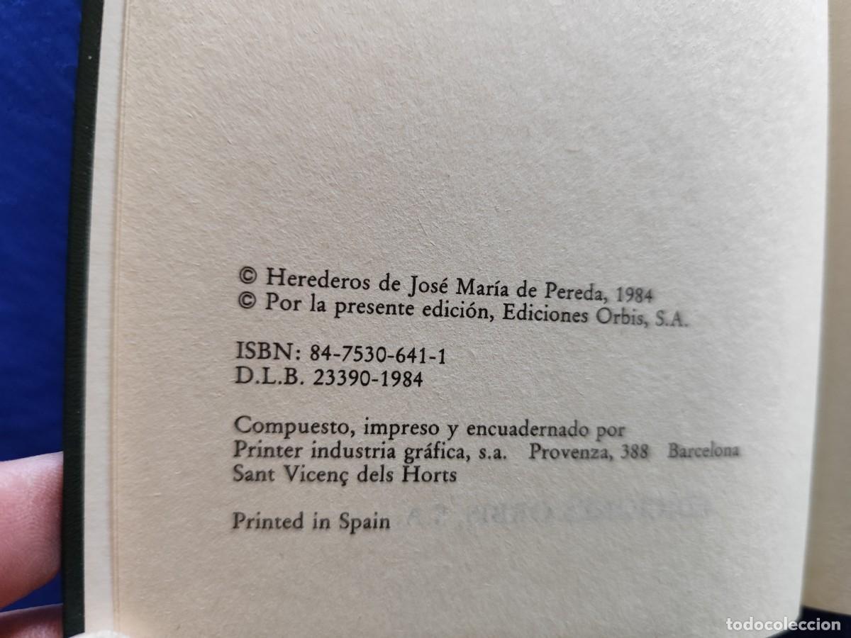 Libros de segunda mano: Pe&ntilde;as Arriba Jos&eacute; M&ordf; de Pereda Editorial Orbis1982 - Foto 5