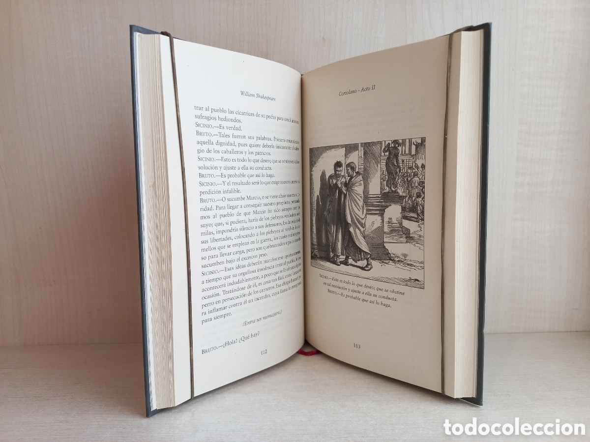 Libros de segunda mano: Coriolano. William Shakespeare. RBA Editores, 2003. Ilustrado. - Foto 4