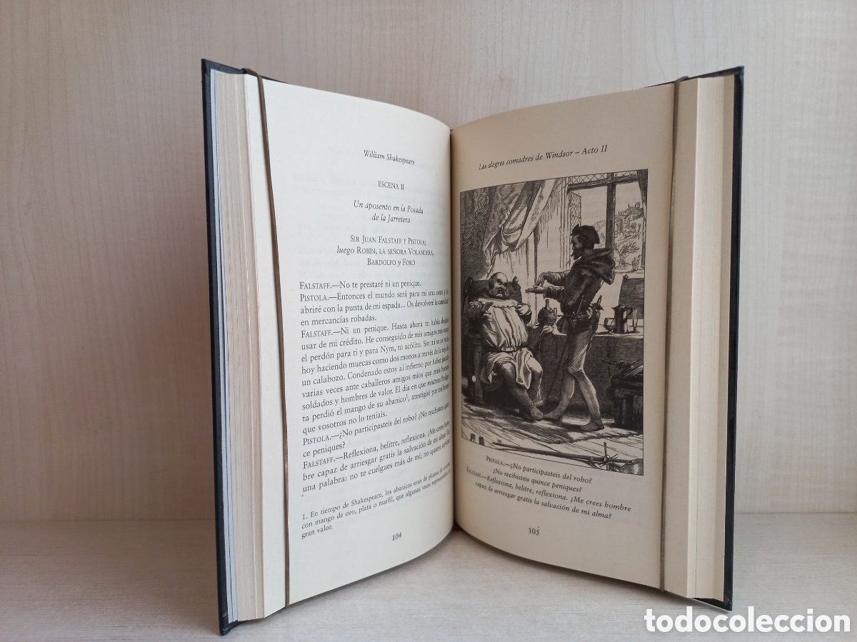Libros de segunda mano: Las alegres comadres de Windsor. Rba Editores, 2003. Ilustrado. William Shakespeare. - Foto 4