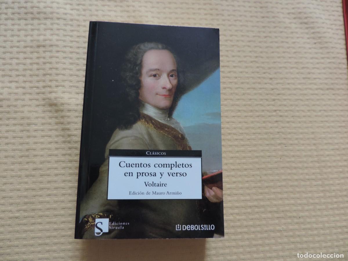 Libros de segunda mano: Cuentos completos en prosa y verso (Voltaire) Ediciones Random House Mondadori - Foto 1
