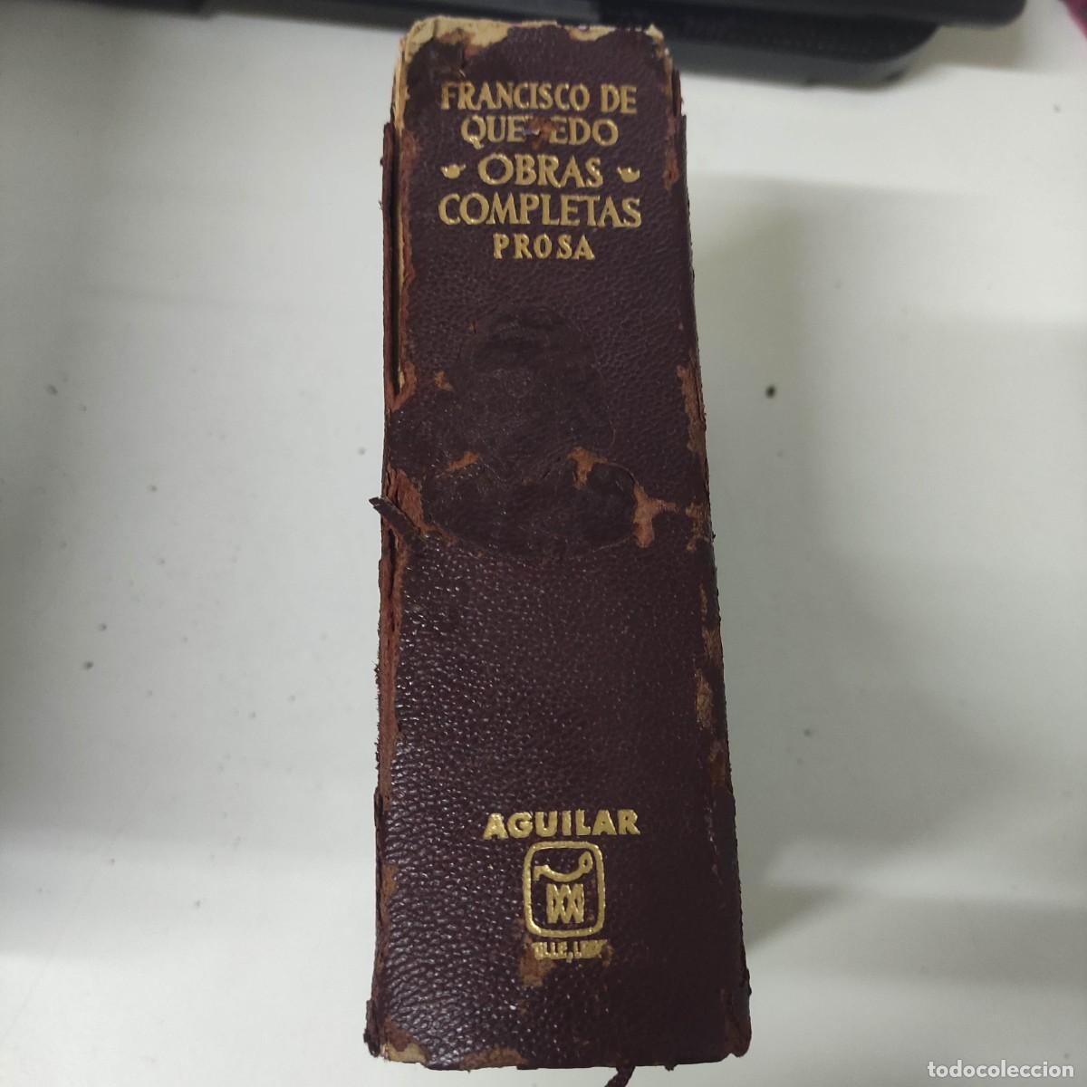 Libros de segunda mano: FRANCISCO DE QUEVEDO. OBRAS COMPLETAS. PROSA. TOMO I. - Foto 3