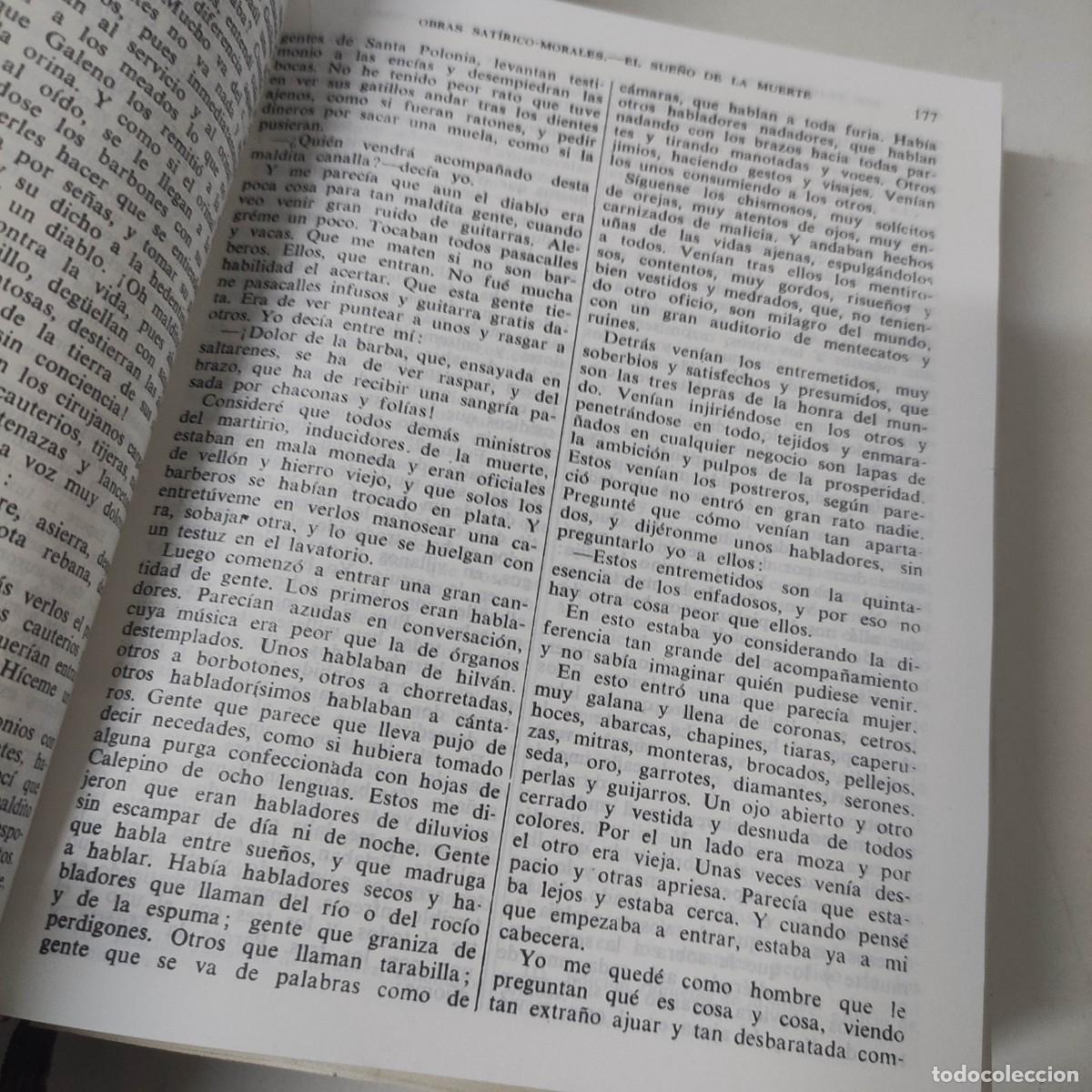 Libros de segunda mano: FRANCISCO DE QUEVEDO. OBRAS COMPLETAS. PROSA. TOMO I. - Foto 6