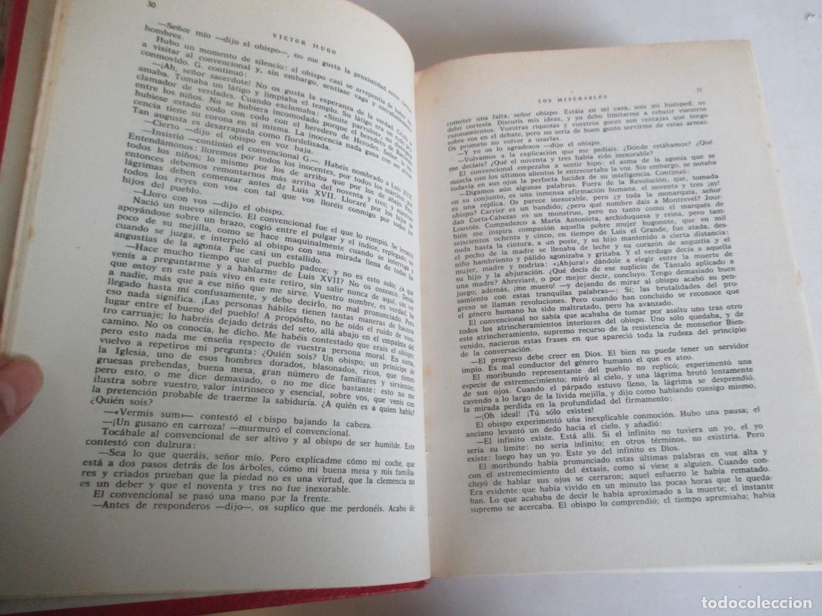 Libros de segunda mano: VICTOR HUGO Los miserables W34038 - Foto 2