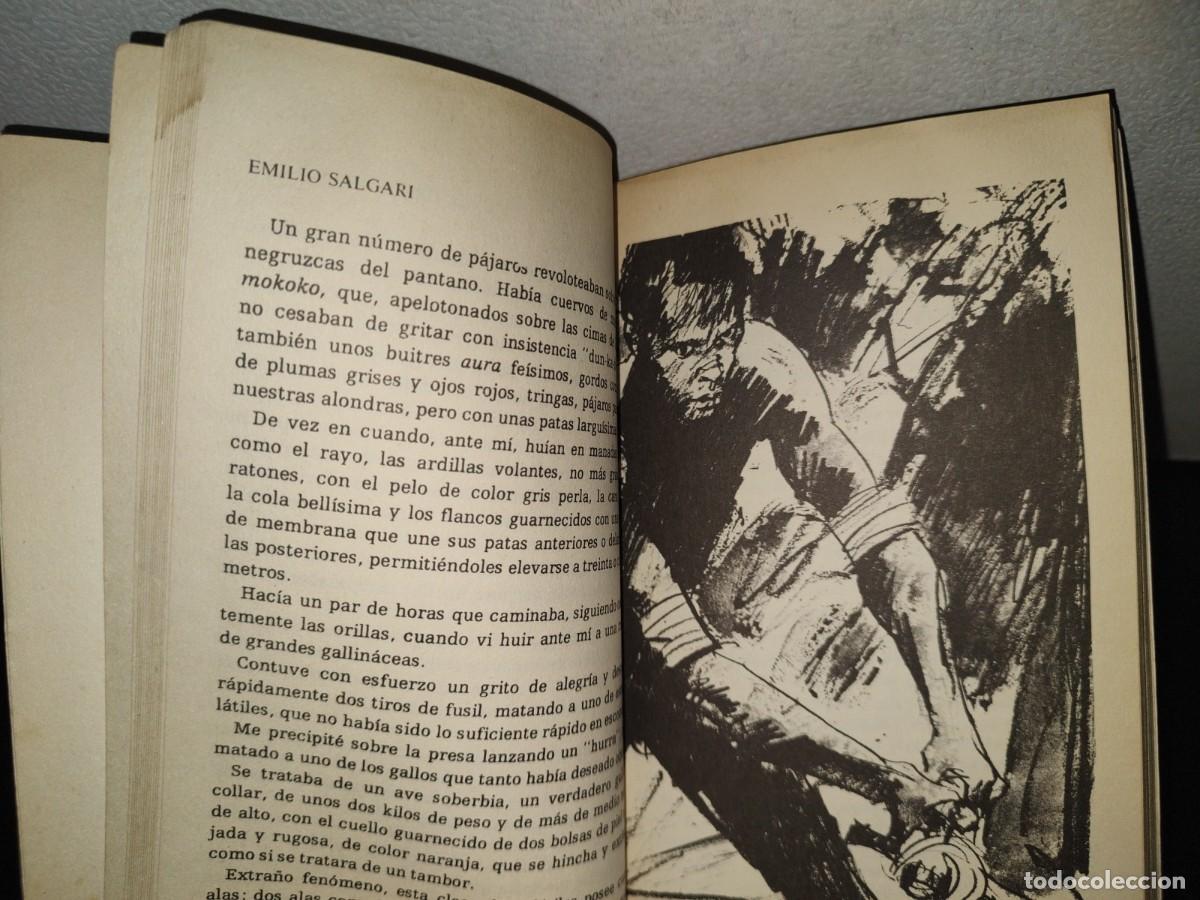 Libros de segunda mano: 151- EMILIO SALGARI: EL BRICK DEL DIABLO - EDICIONES ORBIS, S. A. - 1987 - Foto 6
