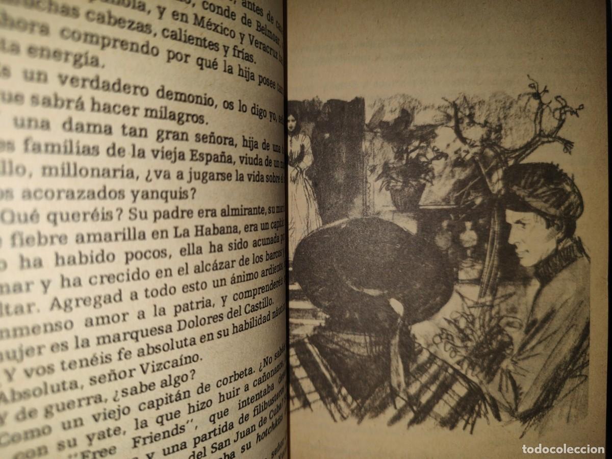 Libros de segunda mano: 151- EMILIO SALGARI: LA CAPITANA DEL &rdquo;YUCAT&Aacute;N&rdquo; - EDICIONES ORBIS, S. A. - 1987 - Foto 5