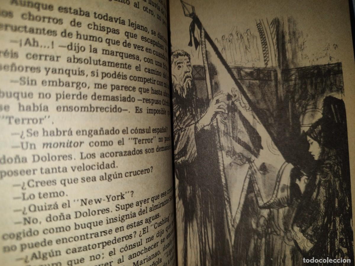 Libros de segunda mano: 151- EMILIO SALGARI: LA CAPITANA DEL &rdquo;YUCAT&Aacute;N&rdquo; - EDICIONES ORBIS, S. A. - 1987 - Foto 6
