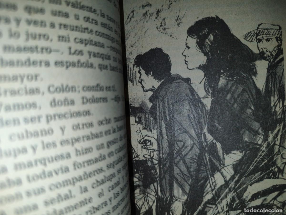 Libros de segunda mano: 151- EMILIO SALGARI: LA CAPITANA DEL &rdquo;YUCAT&Aacute;N&rdquo; - EDICIONES ORBIS, S. A. - 1987 - Foto 7