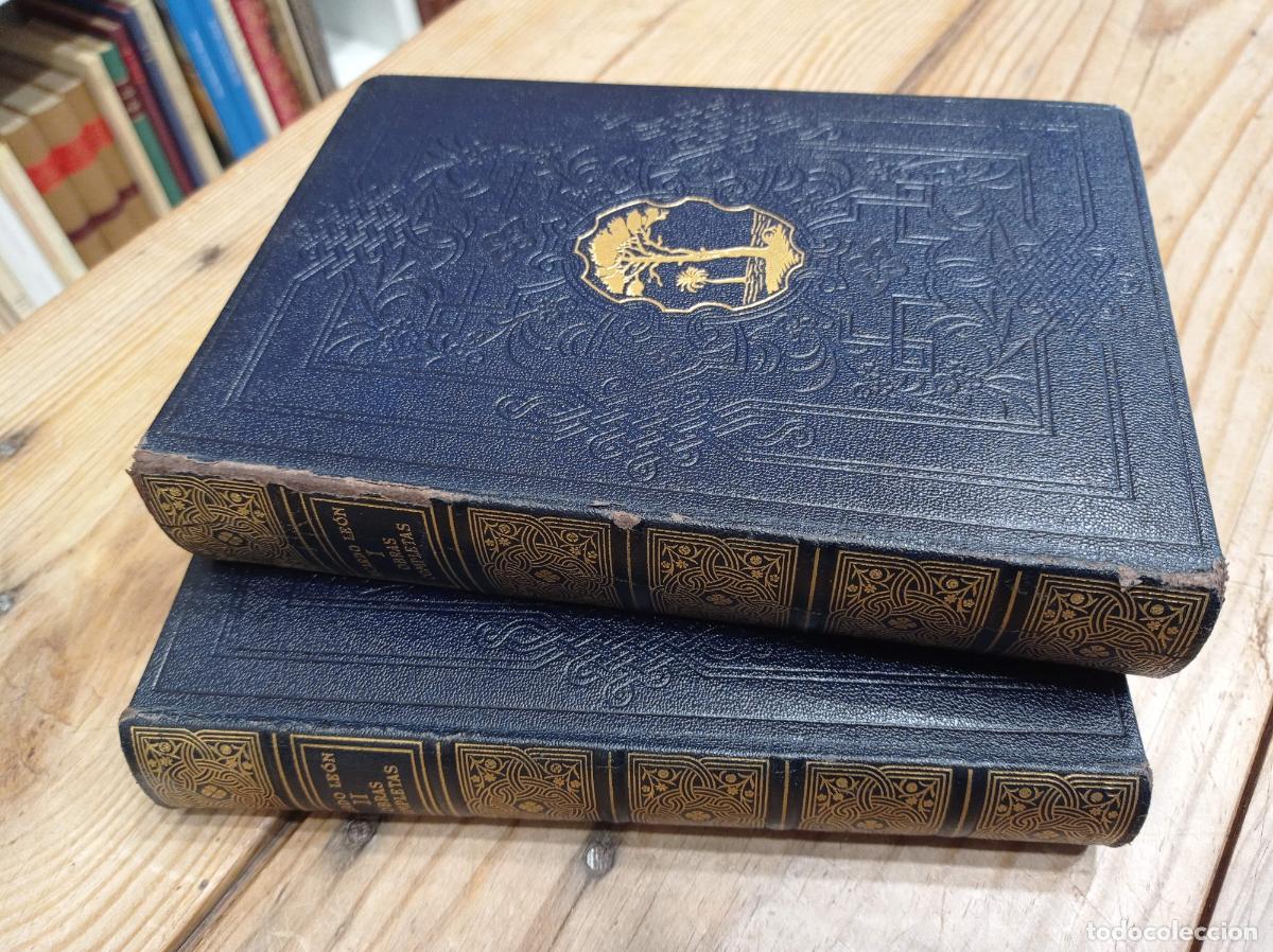 Libros de segunda mano: 1952 - RICARDO LE&Oacute;N. Obras Completas, 2 tomos - Foto 2