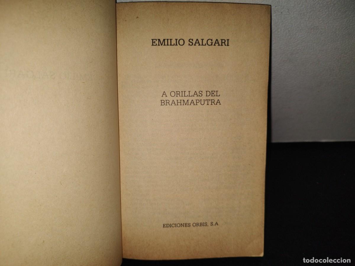 Libros de segunda mano: 151- EMILIO SALGARI: A ORILLAS DEL BRAHMAPUTRA - EDICIONES ORBIS, S. A. - 1987 - Foto 3
