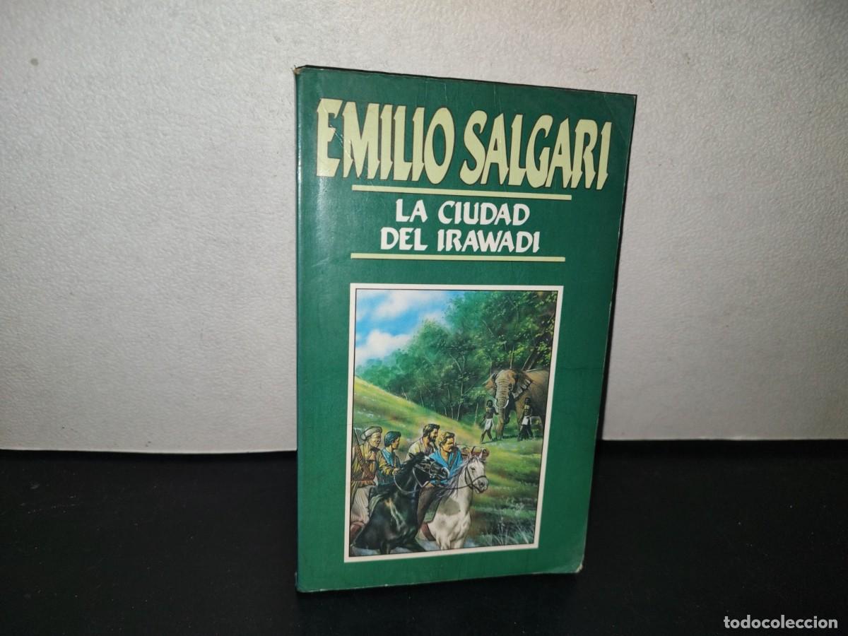 Libros de segunda mano: 151- EMILIO SALGARI: LA CIUDAD DEL IRAWADI - EDICIONES ORBIS, S. A. - 1987 - Foto 1