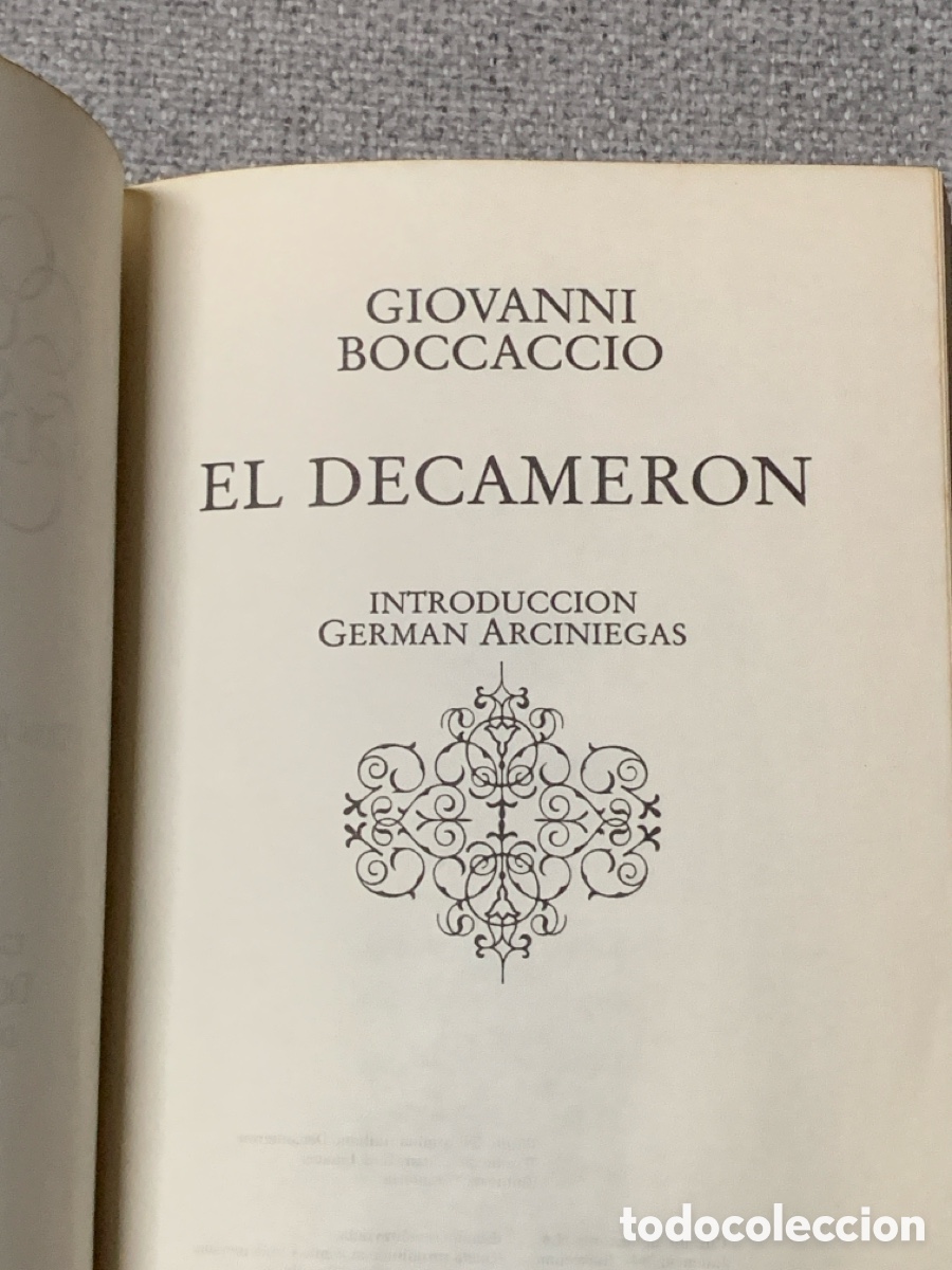 Libros de segunda mano: El Decameron, Giovanni Boccaccio - Foto 2