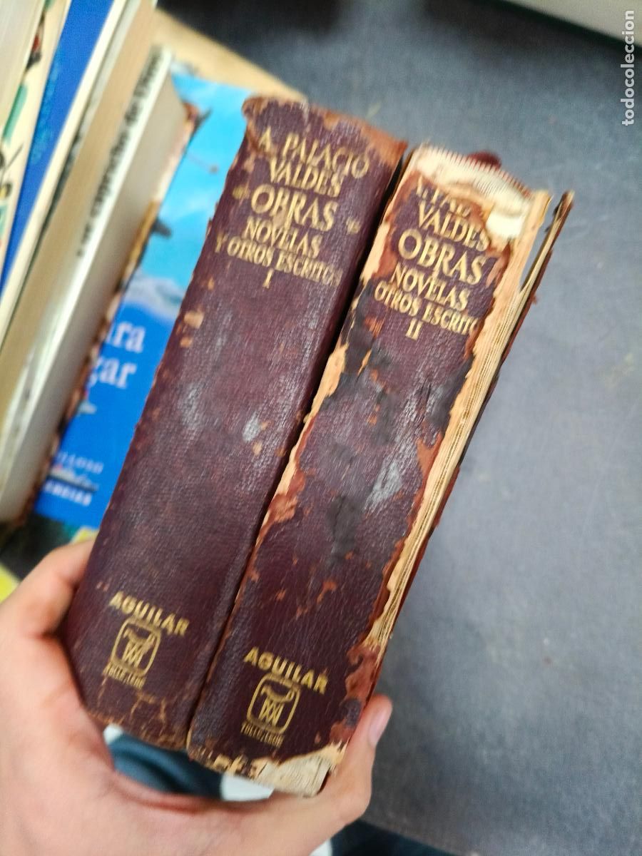 Libros de segunda mano: Armando palacio valdes obras Aguilar 2 tomos - Foto 1